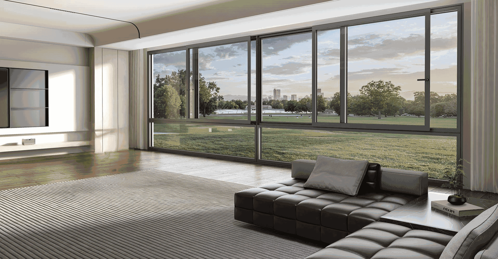 观云126-六轨景观推拉窗